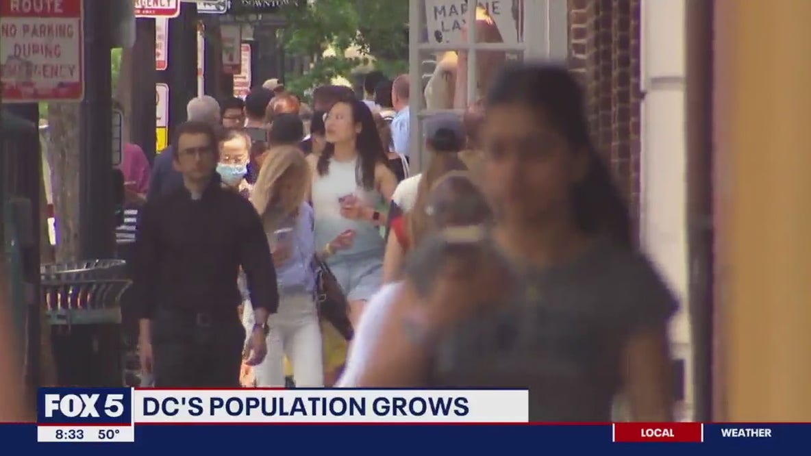 DC's population growing more than metro area suburbs